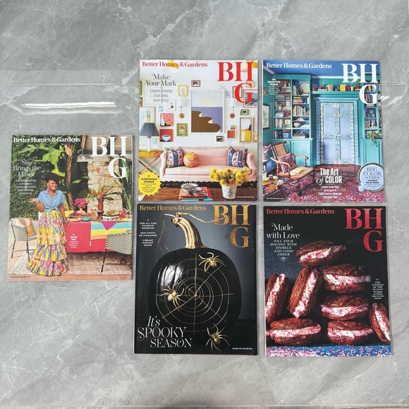 Better Homes & Gardens 5 Magazine Bundle - Picture 1 of 14